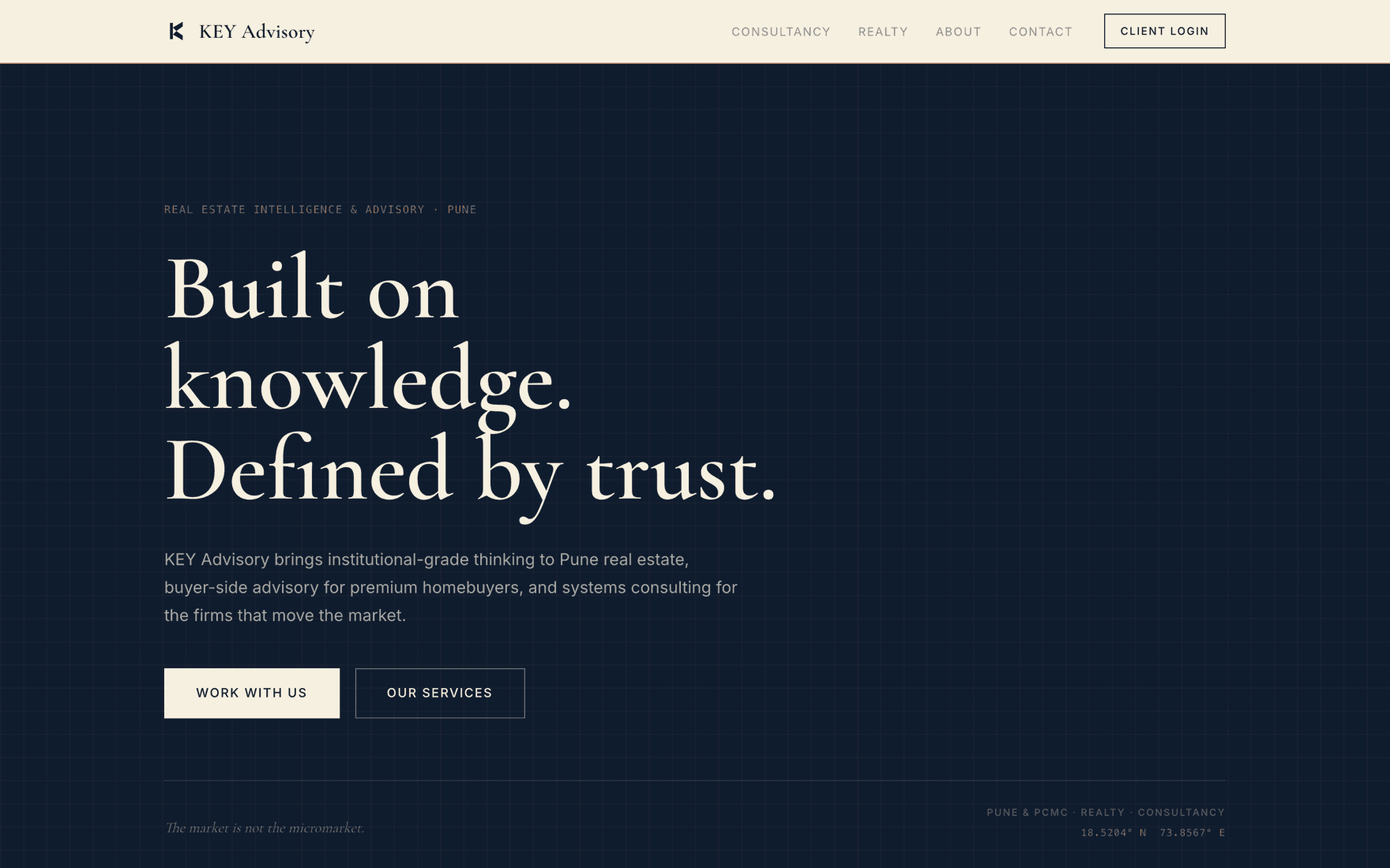 Key Advisory homepage hero